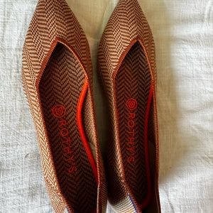 Rothy’s Merino Camel Herringbone size 8